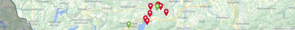 Map view for Pharmacies emergency services nearby Lenzing (Vöcklabruck, Oberösterreich)
